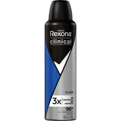 DESODORANTE REXONA AEROSOL MEN 150ML CLINICAL